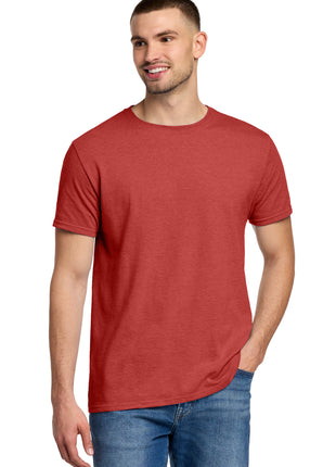 Jerzees® Premium Blend Ring Spun T-Shirt 560M - Fiery Red Heather | Jerzees
