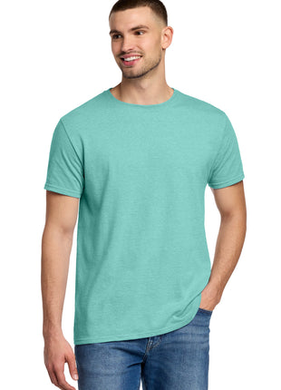 Jerzees® Premium Blend Ring Spun T-Shirt 560M - Simply Aqua Heather | Jerzees
