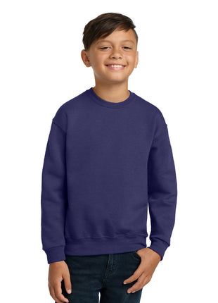 Jerzees® - Youth NuBlend® Crewneck Sweatshirt.  562B - Deep Purple | Jerzees