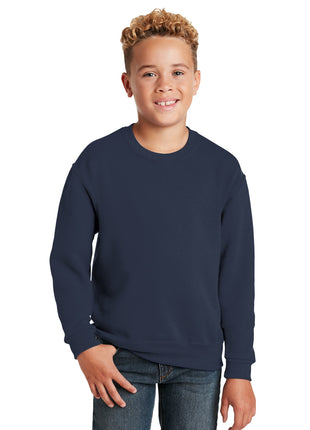 Jerzees® - Youth NuBlend® Crewneck Sweatshirt.  562B - J. Navy | Jerzees