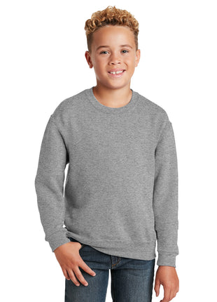 Jerzees® - Youth NuBlend® Crewneck Sweatshirt.  562B - Oxford | Jerzees