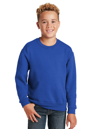 Jerzees® - Youth NuBlend® Crewneck Sweatshirt.  562B - Royal | Jerzees