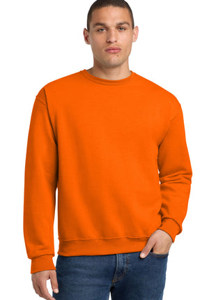 Jerzees® - NuBlend® Crewneck Sweatshirt.  562M - Safety Orange | Jerzees