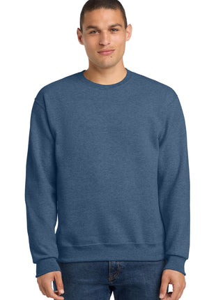 Jerzees® - NuBlend® Crewneck Sweatshirt.  562M - Vintage Heather Blue | Jerzees