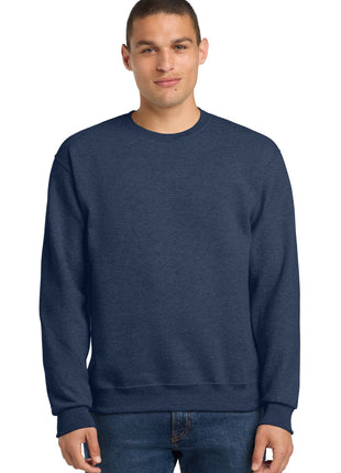 Jerzees® - NuBlend® Crewneck Sweatshirt.  562M - Vintage Heather Navy | Jerzees