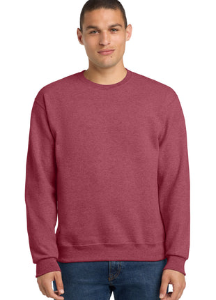 Jerzees® - NuBlend® Crewneck Sweatshirt.  562M - Vintage Heather Red | Jerzees