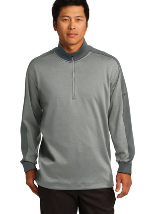 Nike Dri-FIT 1/2-Zip Cover-Up. 578673 - Athletic Grey Heather/ Dark Grey | Nike