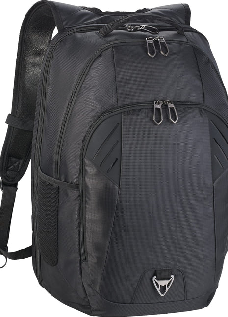 Foyager TSA 15" Computer Backpack - Black | PromoEO