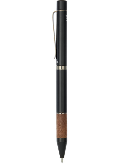 Luxe Recycled Aluminum and WalnutÂ Ballpoint - Black | Luxe