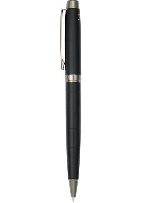 Luxe Recycled Brass Pillar Ballpoint? - Black | Luxe
