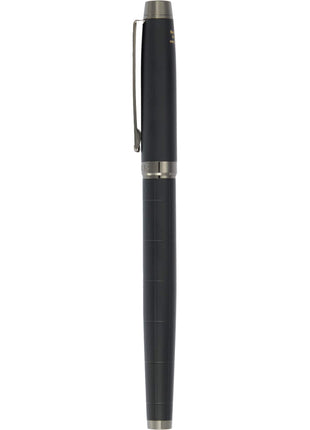 Luxe RecycledÂ BrassÂ PillarÂ Roller Ball - Black | Luxe
