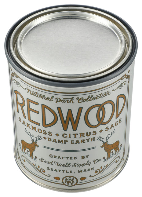 Redwood National Park 14 oz Candle - Multi-Colored | GOOD & WELL SUPPLY CO