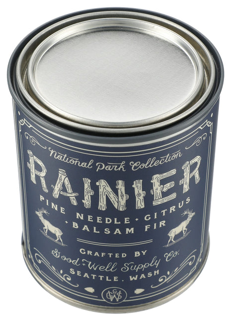 Rainier National Park 14 oz Candle - Multi-Colored | GOOD & WELL SUPPLY CO
