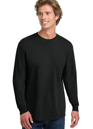 COMFORT COLORS ® Heavyweight Ring Spun Long Sleeve Tee. 6014 - Black | Comfort Colors