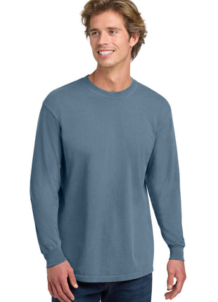 COMFORT COLORS ® Heavyweight Ring Spun Long Sleeve Tee. 6014 - Blue Jean | Comfort Colors