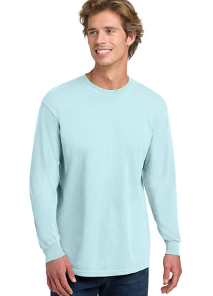 COMFORT COLORS ® Heavyweight Ring Spun Long Sleeve Tee. 6014 - Chambray | Comfort Colors