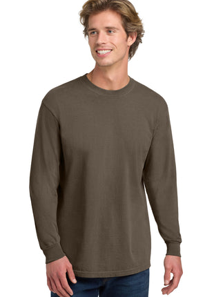 COMFORT COLORS ® Heavyweight Ring Spun Long Sleeve Tee. 6014 - Espresso | Comfort Colors