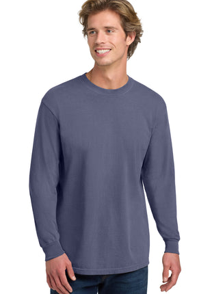 COMFORT COLORS ® Heavyweight Ring Spun Long Sleeve Tee. 6014 - Grape | Comfort Colors