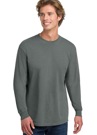 COMFORT COLORS ® Heavyweight Ring Spun Long Sleeve Tee. 6014 - Grey | Comfort Colors