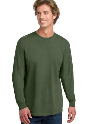 COMFORT COLORS ® Heavyweight Ring Spun Long Sleeve Tee. 6014 - Hemp | Comfort Colors