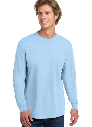 COMFORT COLORS ® Heavyweight Ring Spun Long Sleeve Tee. 6014 - Hydrangea | Comfort Colors