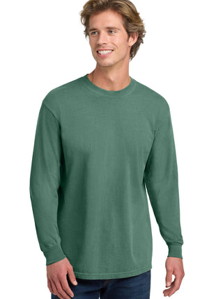 COMFORT COLORS ® Heavyweight Ring Spun Long Sleeve Tee. 6014 - Light Green | Comfort Colors