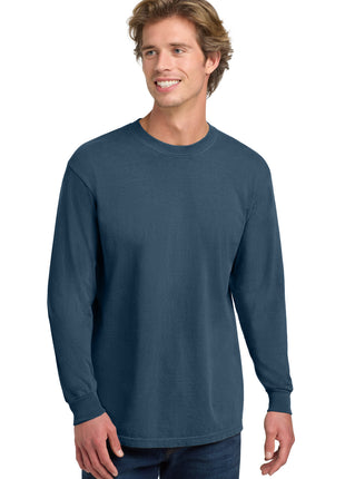 COMFORT COLORS ® Heavyweight Ring Spun Long Sleeve Tee. 6014 - Midnight | Comfort Colors