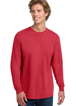 COMFORT COLORS ® Heavyweight Ring Spun Long Sleeve Tee. 6014 - Paprika | Comfort Colors