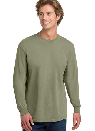 COMFORT COLORS ® Heavyweight Ring Spun Long Sleeve Tee. 6014 - Sandstone | Comfort Colors