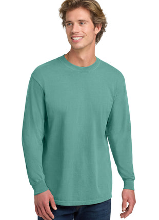 COMFORT COLORS ® Heavyweight Ring Spun Long Sleeve Tee. 6014 - Seafoam | Comfort Colors