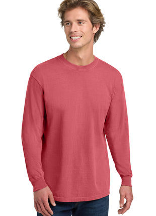 COMFORT COLORS ® Heavyweight Ring Spun Long Sleeve Tee. 6014 - Watermelon | Comfort Colors