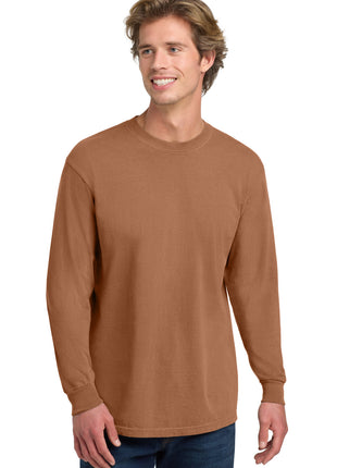 COMFORT COLORS ® Heavyweight Ring Spun Long Sleeve Tee. 6014 - Yam | Comfort Colors