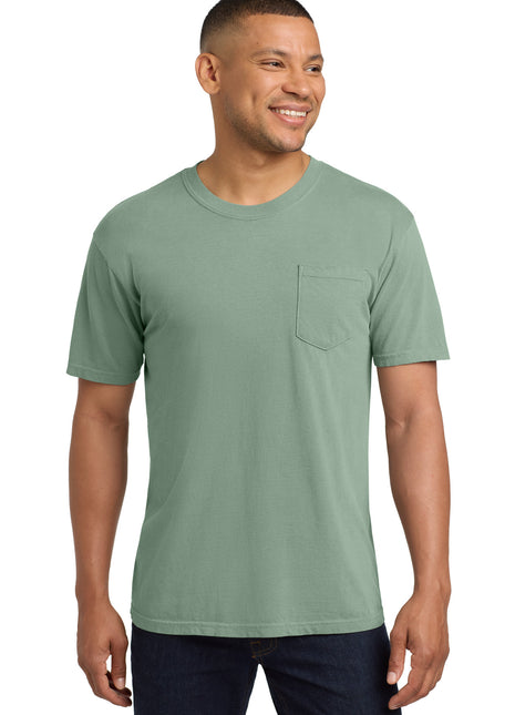 COMFORT COLORS ® Heavyweight Ring Spun Pocket Tee. 6030 - Bay | Comfort Colors