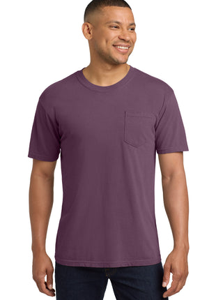 COMFORT COLORS ® Heavyweight Ring Spun Pocket Tee. 6030 - Berry | Comfort Colors