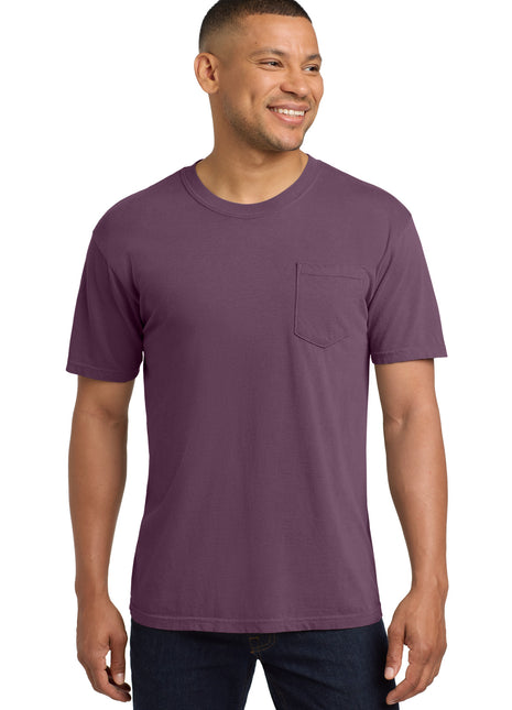 COMFORT COLORS ® Heavyweight Ring Spun Pocket Tee. 6030 - Berry | Comfort Colors