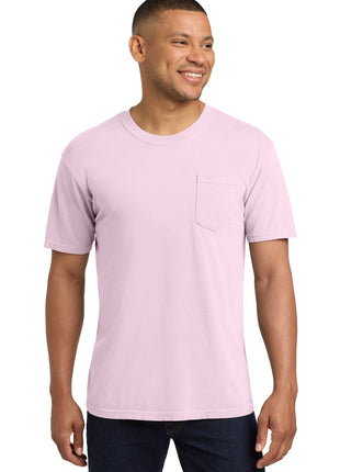 COMFORT COLORS ® Heavyweight Ring Spun Pocket Tee. 6030 - Blossom | Comfort Colors