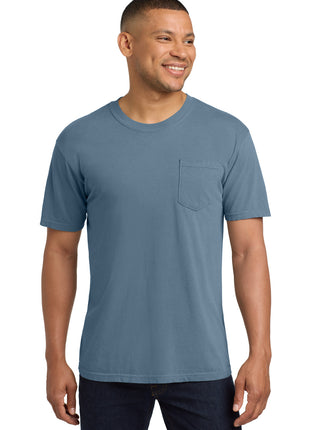 COMFORT COLORS ® Heavyweight Ring Spun Pocket Tee. 6030 - Blue Jean | Comfort Colors