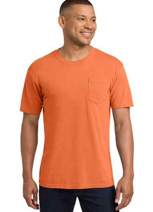 COMFORT COLORS ® Heavyweight Ring Spun Pocket Tee. 6030 - Burnt Orange | Comfort Colors