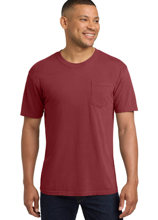 COMFORT COLORS ® Heavyweight Ring Spun Pocket Tee. 6030 - Chili | Comfort Colors