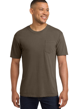 COMFORT COLORS ® Heavyweight Ring Spun Pocket Tee. 6030 - Espresso | Comfort Colors