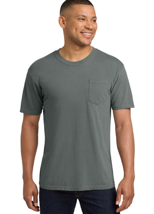 COMFORT COLORS ® Heavyweight Ring Spun Pocket Tee. 6030 - Grey | Comfort Colors