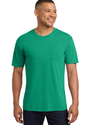 COMFORT COLORS ® Heavyweight Ring Spun Pocket Tee. 6030 - Island Green | Comfort Colors