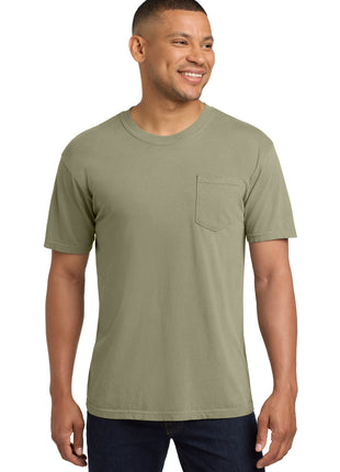 COMFORT COLORS ® Heavyweight Ring Spun Pocket Tee. 6030 - Khaki | Comfort Colors