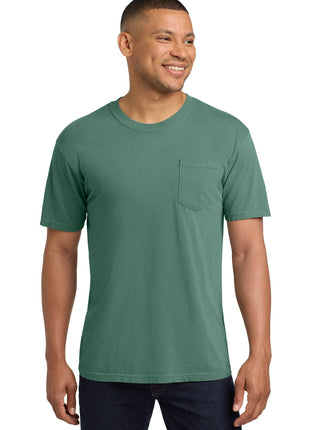 COMFORT COLORS ® Heavyweight Ring Spun Pocket Tee. 6030 - Light Green | Comfort Colors