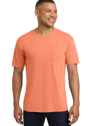 COMFORT COLORS ® Heavyweight Ring Spun Pocket Tee. 6030 - Melon | Comfort Colors
