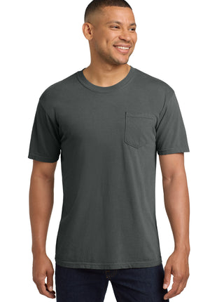 COMFORT COLORS ® Heavyweight Ring Spun Pocket Tee. 6030 - Pepper | Comfort Colors