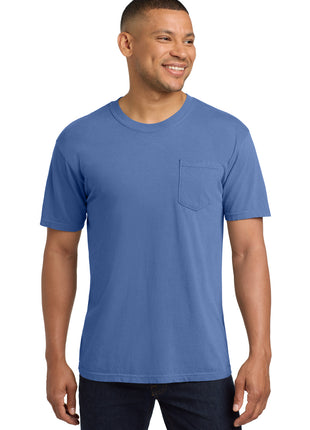 COMFORT COLORS ® Heavyweight Ring Spun Pocket Tee. 6030 - Periwinkle | Comfort Colors