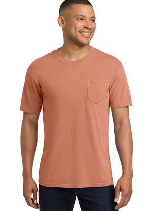 COMFORT COLORS ® Heavyweight Ring Spun Pocket Tee. 6030 - Terracotta | Comfort Colors