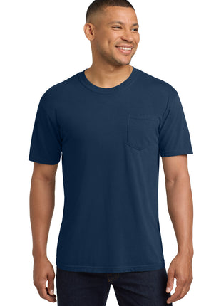 COMFORT COLORS ® Heavyweight Ring Spun Pocket Tee. 6030 - True Navy | Comfort Colors