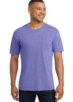 COMFORT COLORS ® Heavyweight Ring Spun Pocket Tee. 6030 - Violet | Comfort Colors